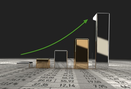 Graph showing how Irish Lotto winnings can be invested